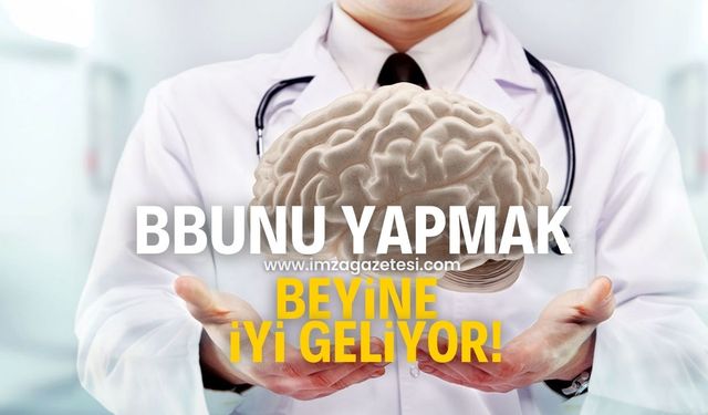 Bunu yapmak beyine iyi geliyor