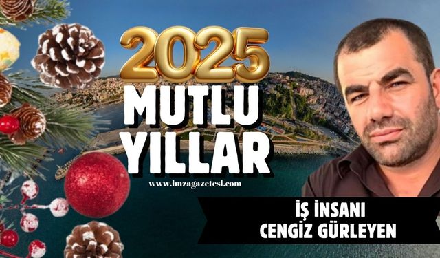 Cengiz Gürleyen yeni yıl mesajı...