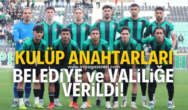 Denizlispor'da şok olay! Kulübün anahtarları belediye ve valiliğe verildi