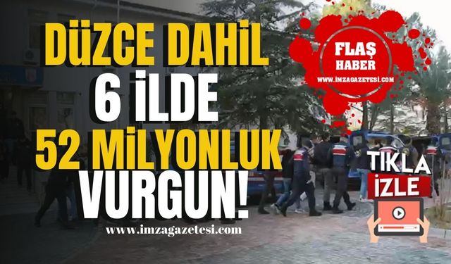 Muğla, Eskişehir, Bilecik, Bursa, Düzce ve Balıkesir‘de büyük operasyon! | Düzce Haber