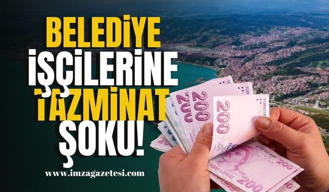 Emeklilikleri geldi olamıyorlar! Belediye işçilerine tazminat şoku! | Zonguldak Haber