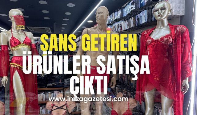 Şans getirdiğine inanılan ürünler dükkanlarda