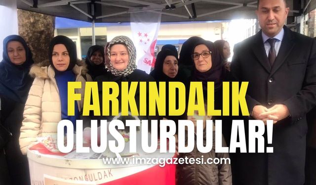 Saadet Partisi farkındalık oluşturdu!