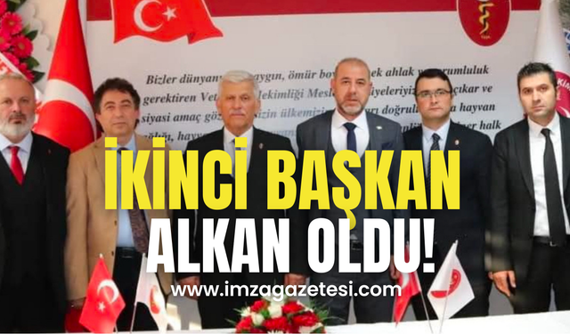 Önder Alkan ikinci başkan oldu!