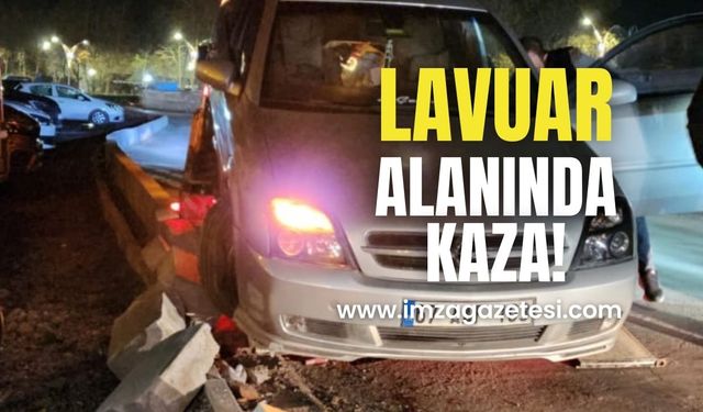 Lavuar Alanında kaza! Ekipler sevk edildi