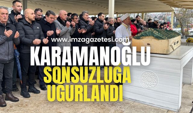 Oğuz Karamanoğlu sonsuzluğa uğurlandı!