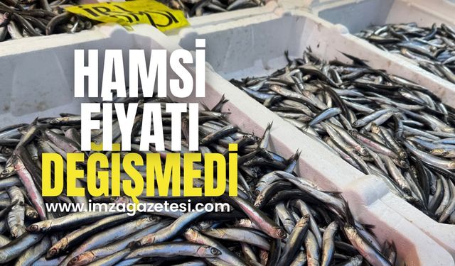 Hamsi fiyatı aynı kaldı!