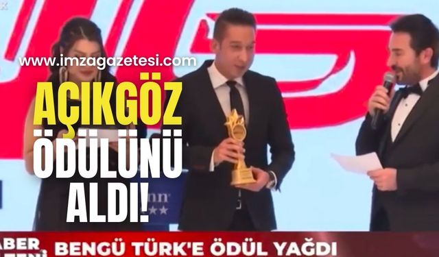 Cem Açıkgöz’e bir ödül daha!