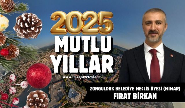 Fırat Birkan yeni yıl mesajı...