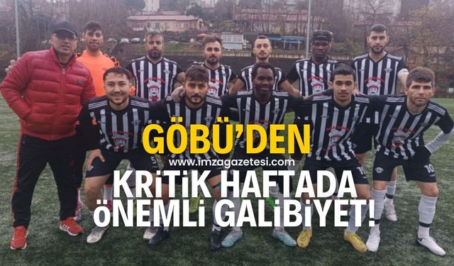 Göbüspor 3 golle 3 puan aldı