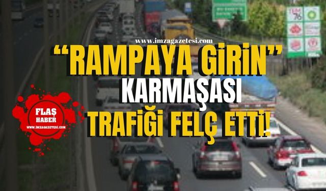 İstanbul'da navigasyon çilesi! Rampa bilmecesi sürücüleri geriyor! Hangi rampa?