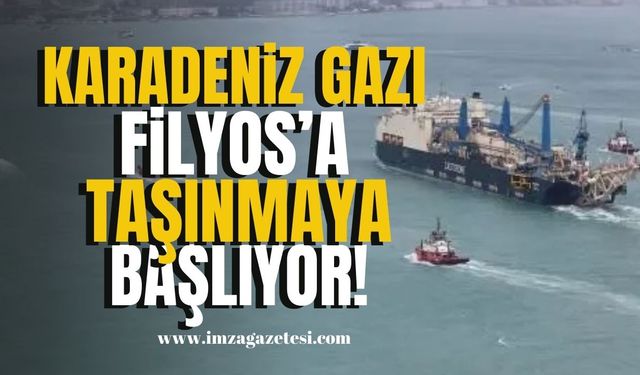 Karadeniz'in Doğalgazı 'Castorone' Gemisiyle Filyos'a Taşınmaya Başlıyor! | Zonguldak Haber