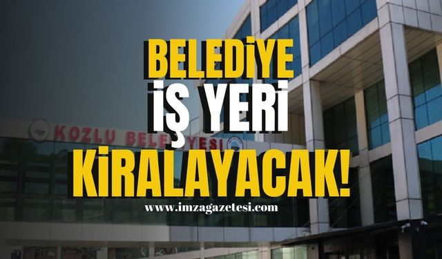 Kozlu Belediyesi İki İş Yeri Kiralayacak! İşte İhale Detayları... | Kozlu Haber