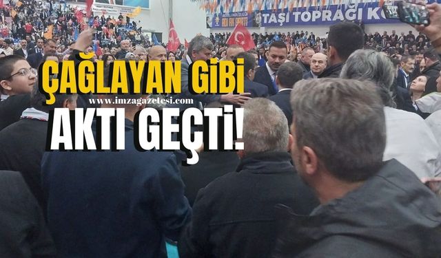 Öyle Bir Başkan Seçildi Ki! Çağlayan Gibi Aktı Geçti!