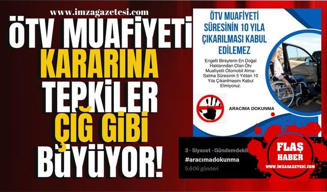 ÖTV Muafiyeti Düzenlemesine Tepkiler Çığ Gibi Büyüyor! | Gündem Haber