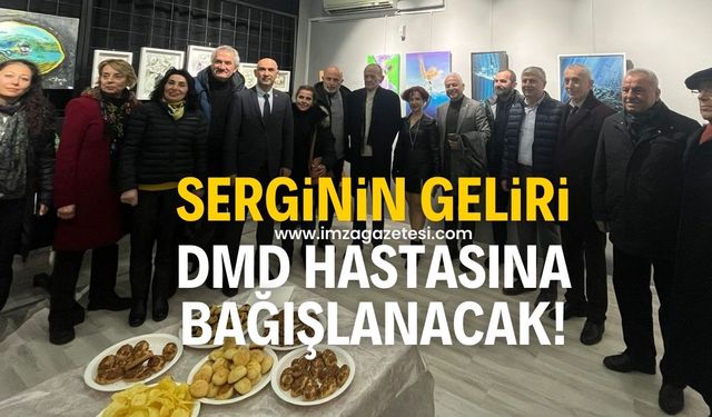 Serginin gelirleri DMD hastası Ali Asaf'a bağışlanacak