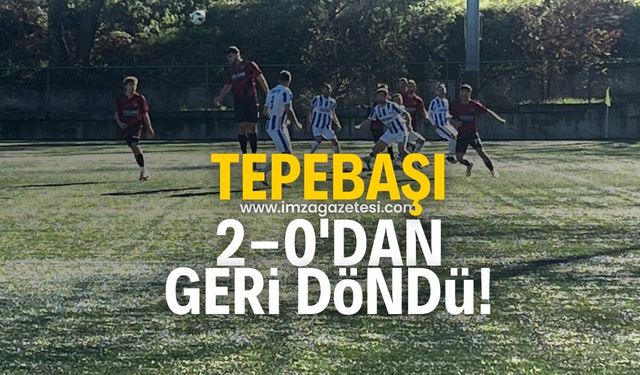 Tepebaşıspor 2-0’dan geri döndü!