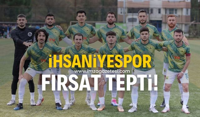 İhsaniyespor eline geçen fırsatı iyi değerlendiremedi