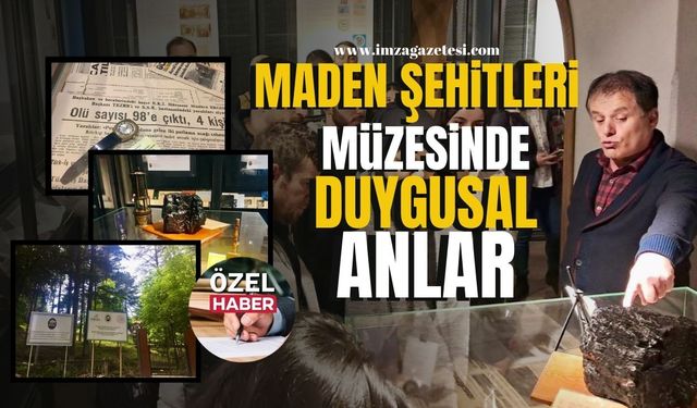 TTK Karaelmas Maden Şehitleri Müzesi’nde duygusal anlar...