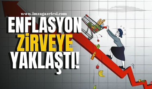 Tüik açıkladı! Enflasyon zirveye yaklaştı! | Ekonomi Haber