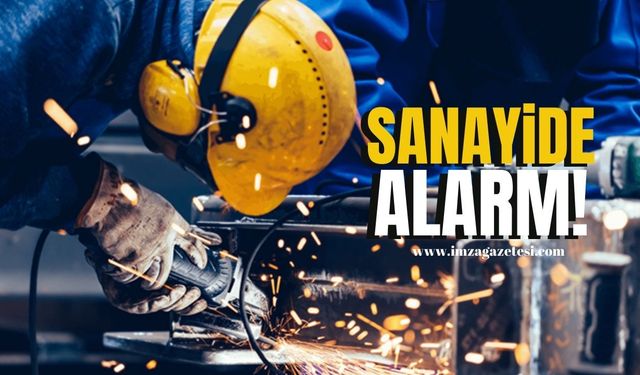 TÜİK açıkladı! Sanayi alarm veriyor!