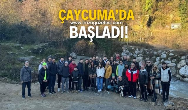 Turnuva Zonguldak'ın Çaycuma ilçesinde başladı