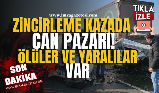 Van'da can pazarı! Zincirleme kaza birçok can aldı! | Asayiş Haber