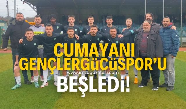 Yeşil Cumayanıspor'dan Zonguldak Gençlergücüspor karşısında 5 gollü galibiyet!