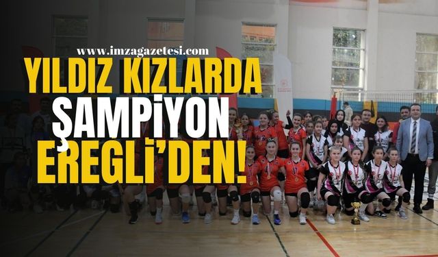 Yıldız Kızlarda şampiyon Ereğli TED Koleji! | Ereğli Haber