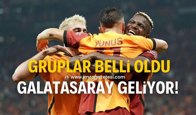 Ziraat Türkiye Kupası grupları belli oldu! Galatasaray Bolu'ya geliyor