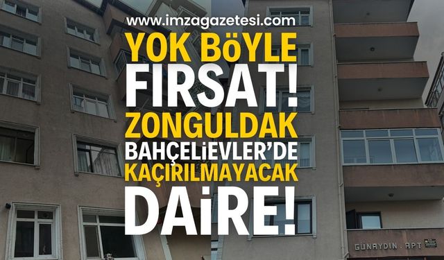 Zonguldak Bahçelievler’de Kaçırılmayacak Fırsat: 2+1 Satılık Daire