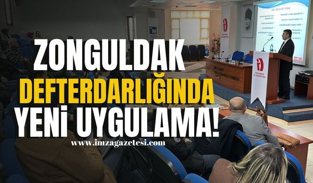 Zonguldak Defterdarlığı'ndan Yeni Uygulama! | Zonguldak Haber