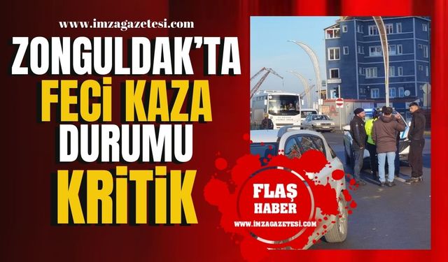 Zonguldak'ta Feci Kazası! Genç Kızın Durumu Ağır! | Zonguldak Haber