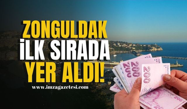 Zonguldak İlk Sırada Yer Aldı! | Zonguldak Haber