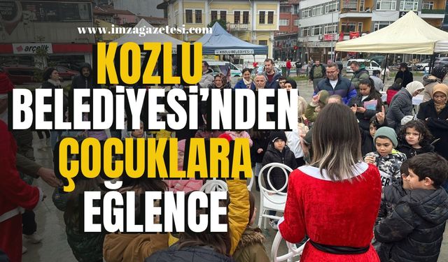 Kozlu Belediyesi’nden Çocuklara Unutulmaz Yılbaşı Etkinliği!… | Kozlu Haber