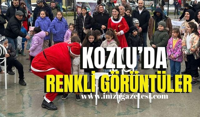 Kozlu’da renkli görüntüler