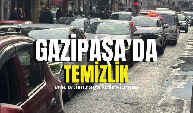 Gazipaşa’da temizlik başladı!