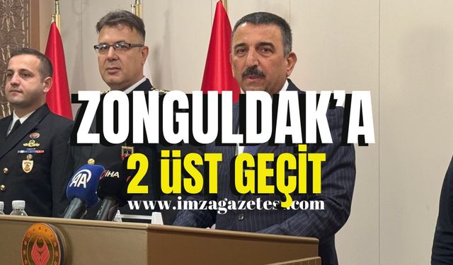 Zonguldak’a iki üst geçit yapılıyor!