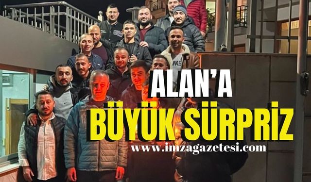 Ömer Selim Alan’a doğum günü sürprizi!