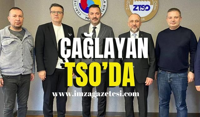 AK Parti İl Başkanı Mustafa Çağlayan TSO’da