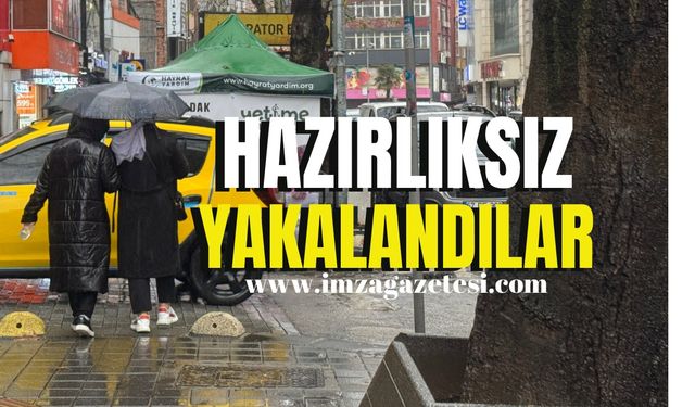 Sağanak yağış etkili oldu!