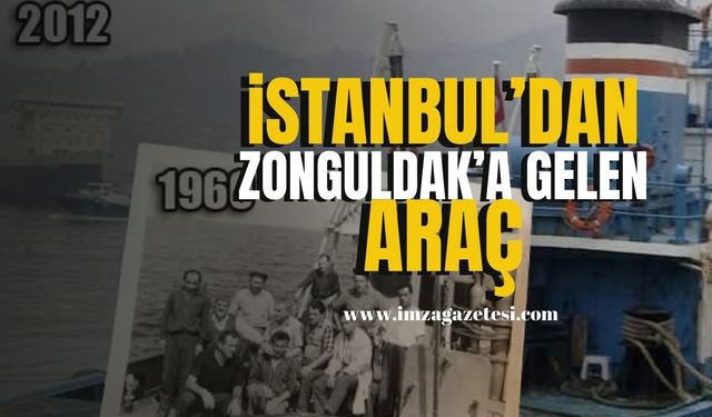 Zonguldak’a İstanbul’dan Gelen Deniz Aracı... | Zonguldak Haber