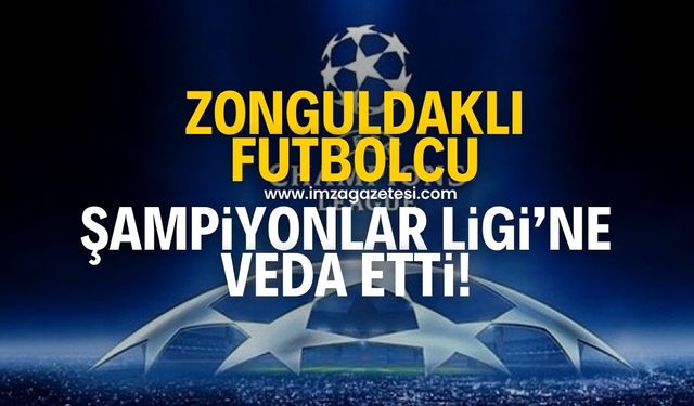 Zonguldaklı futbolcunun da formasını giydiği Galatasaray, şampiyonlar ligine veda etti