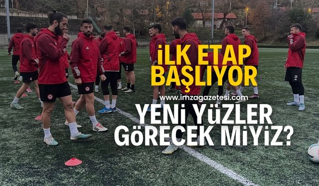 Zonguldakspor’da ikinci devrenin ilk antrenmanı başlıyor! Yarın yeni yüzler görecek miyiz?