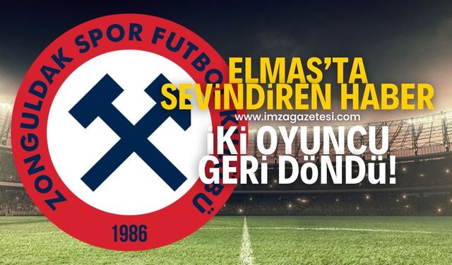 Zonguldakspor'da sevindiren haber! 2 oyuncu geri döndü