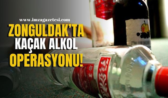 Zonguldak'ta Kaçak Alkol Operasyonu! | Zonguldak Haber