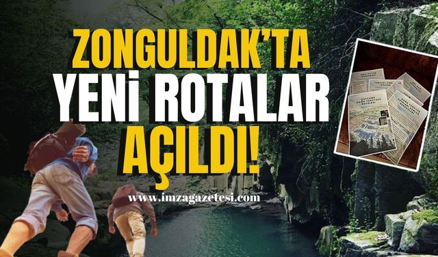 Zonguldak'ta Yeni Doğa Yürüyüş Rotaları Açıldı! | Zonguldak Haber