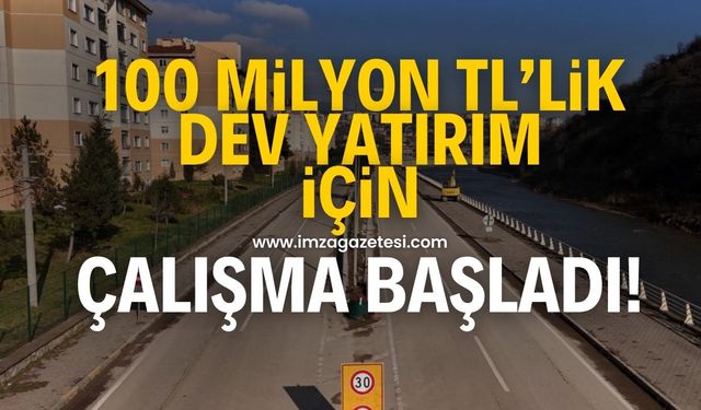 100 milyon TL değerinde yatırım için çalışmalar başladı