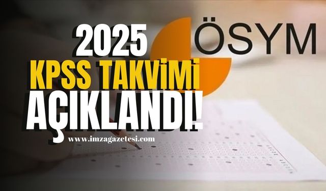 2025 KPSS Merkezi Yerleştirme Takvimi Açıklandı! | Gündem Haber