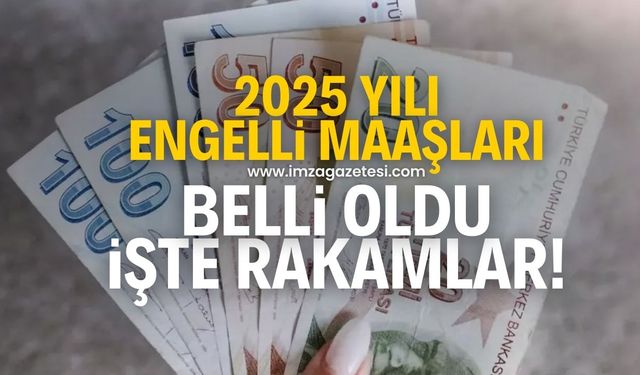 2025 yılı engelli maaşı, evde bakım ve yaşlılık aylığı belli oldu